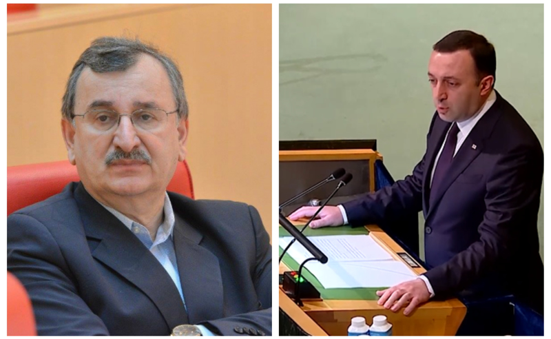 ეს იყო საგარეო გამოსვლა, საგარეო კოსტუმი ჩაიცვა - გოცირიძე ღარიბაშვილიზე