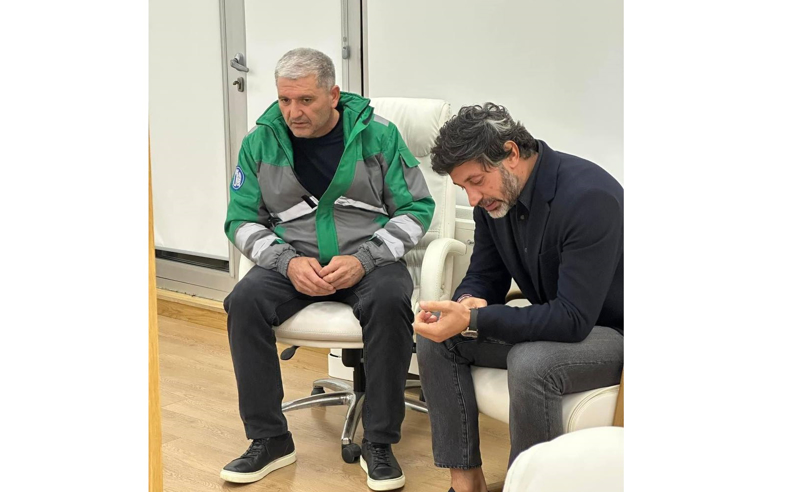 კალაძე იმ გმირ მებაღეს შეხვდა, რომელმაც შადრევნიდან ბავშვები ამოიყვანა