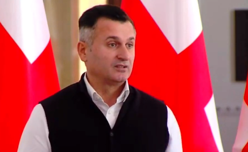 არავინ  აპირებს თავის მოტყუებას არც ქვეყნის შიგნით და არც ქვეყნის გარეთ - დავით კირკიტაძე
