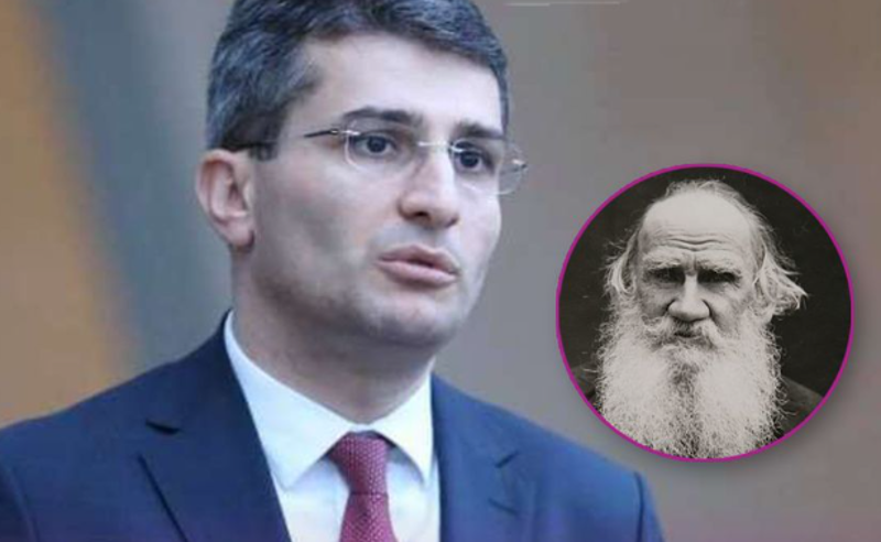 შეიძლება, დააყენონ საკითხი, ავკრძალოთ ტოლსტოის "ომი და მშვიდობა" - მდინარაძე
