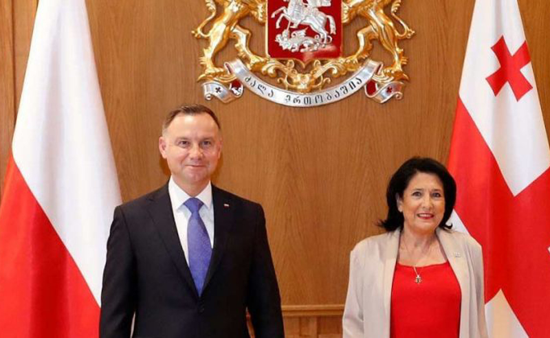 „გვახსოვს, როგორ იცავდა საქართველო თავის ტერიტორიას" - პოლონეთის პრეზიდენტი