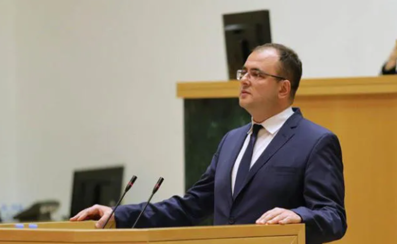 პარლამენტში იუსტიციის მინისტრის გამოსვლა დასრულდა