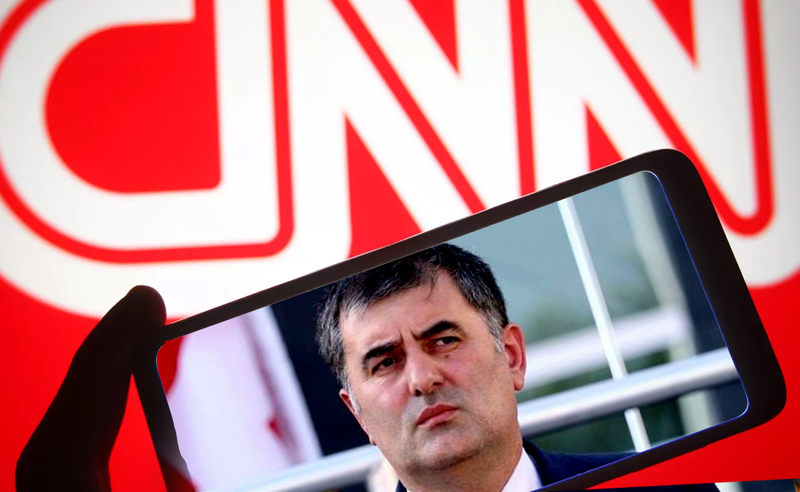 ხალხის ძალა:  CNN ნოდარ მელაძის დონეზე დაეცა 