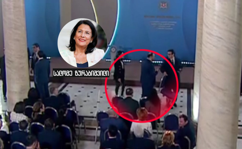 სამწუხაროა, რომ განლაგების წესი პრეზიდენტისთვის მიუღებელი აღმოჩნდა - საგარეო ზურაბიშვილს პასუხობს