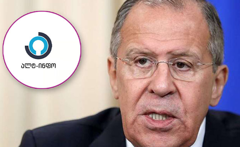 კრემლის ქება "ოცნებას"- ლავროვს კითხვა პრორუსულმა "ალტ ინფომ" დაუსვა