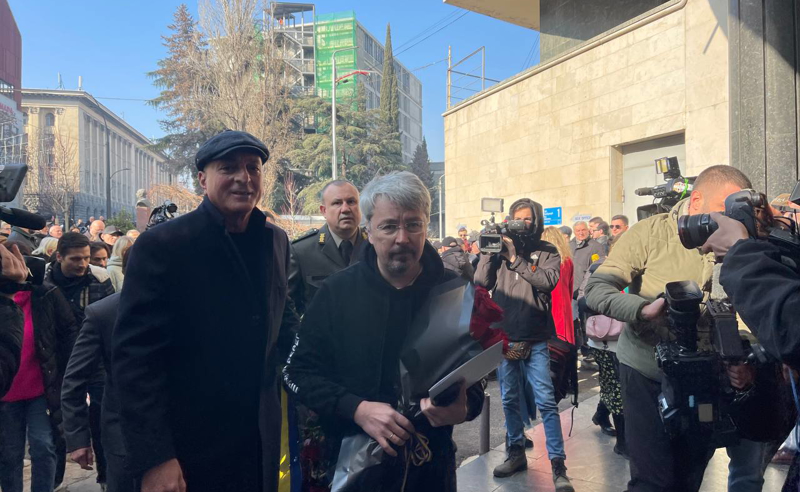 ბუბა კიკაბიძის დაკრძალვის ცერემონიას უკრაინის კულტურის მინისტრი ესწრება