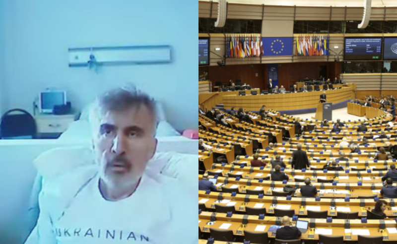 364 მომხრე - ევროპარლამენტმა სააკაშვილის საკითხზე საგანგებო დებატები ჩანიშნა