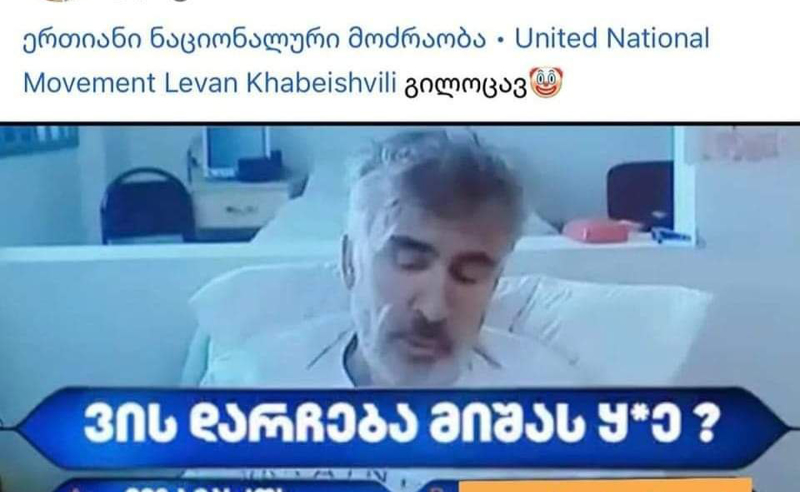 ორკესტრირებული შეტევა პატიმარ პრეზიდენტზე - "ოცნების" წევრებმა შეურაცხმყოფელი პოსტები ჯერ დადეს და შემდეგ წაშალეს