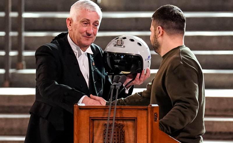 ჩვენ გვაქვს თავისუფლება, მოგვეცით ფრთები, რომ ის დავიცვათ - ზელენსკის მიმართვა მოკავშირეებს