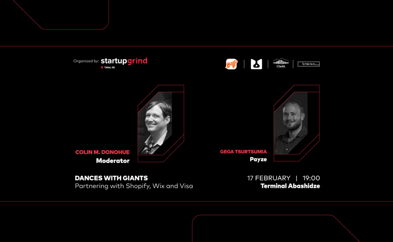 საქართველოს ბანკის მხარდაჭერით Startup Grind Tbilisi მორიგ ღონისძიებას გამართავს
