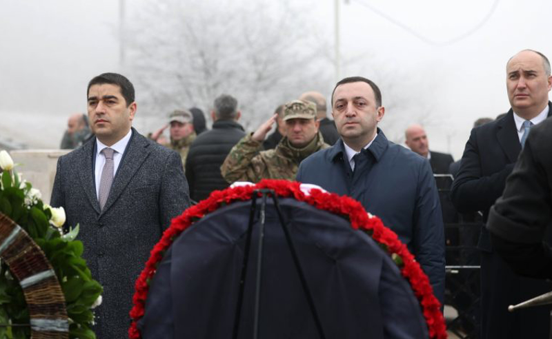 ღარიბაშვილის განცხადება საბჭოთა ოკუპაციის დღესთან დაკავშირებით და არც ერთი სიტყვა რუსულ არმიაზე