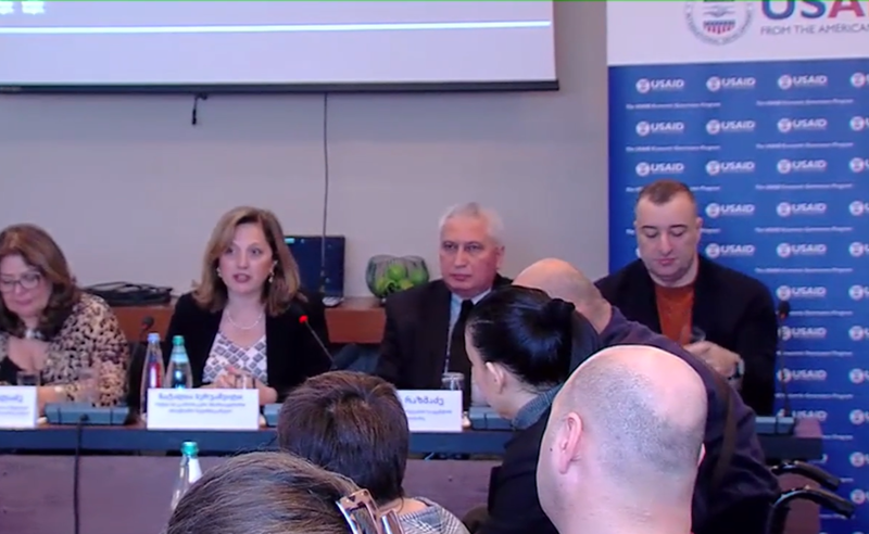"ოცნება", რომელიც რუსულ კანონს იცავს,  USID-ის მიერ დაგეგმილ ღონისძებას ესწრება