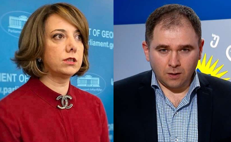 "ოცნების" დეპუტატმა სალომე სამადაშვილს უზრდელი უწოდა