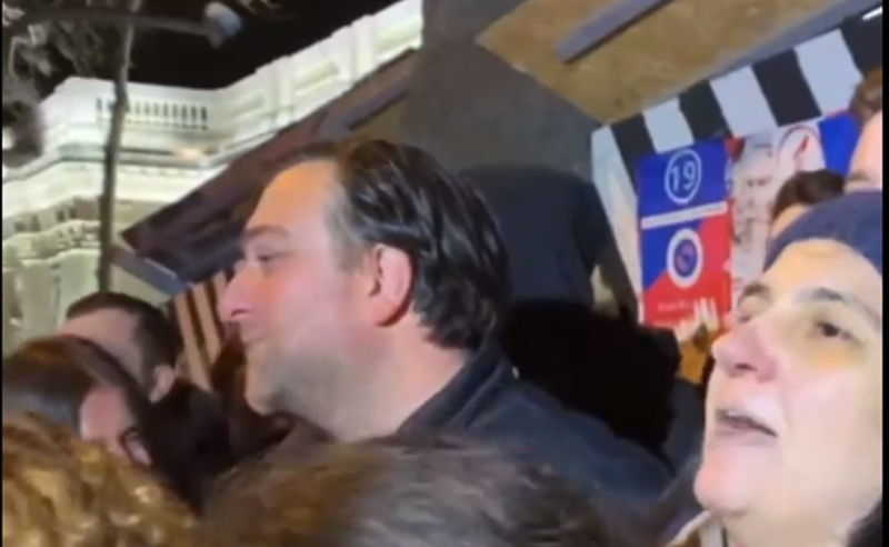 აქციის მონაწილეები პოლიციამ "მონალიზას" სკანდირების გამო დააკავა (ვიდეო)