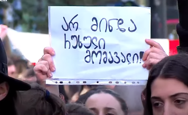 სტუდენტები კობახიძეს მათთვის ნაჩუქარ წიგნებს დაუბრუნებენ