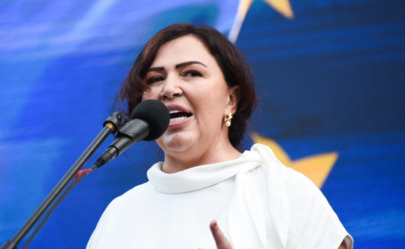 "აბა გამოიყვანეთ სპეცრაზმი, არავის ეშინია თქვენი" - ინგა გრიგოლია დაბადების დღეს ევროპულ აქციაზე ხვდება