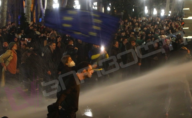 ვინ არის ქალი დროშით, რომელიც პროდასავლური აქციის სიმბოლოდ იქცა