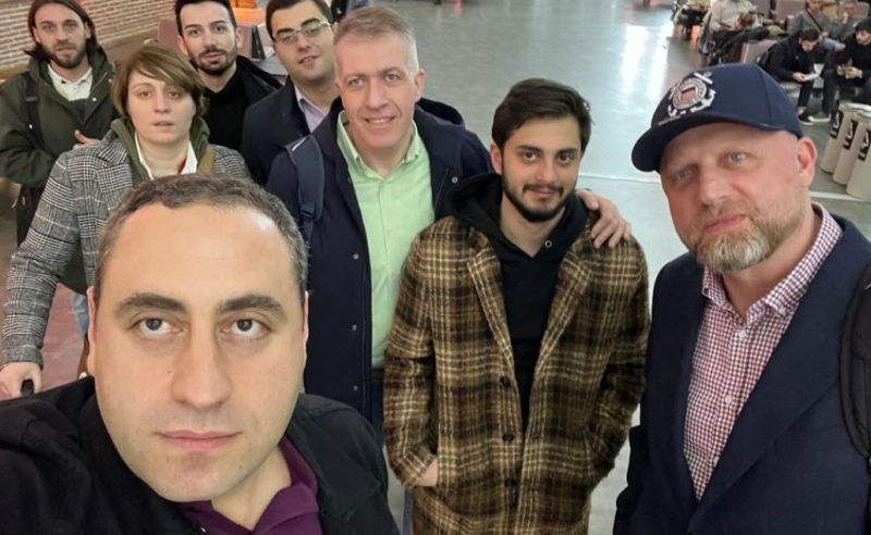 სამი პარტიის ლიდერები სტრასბურგსა და ბრიუსელში შეხვედრებს გამართავენ