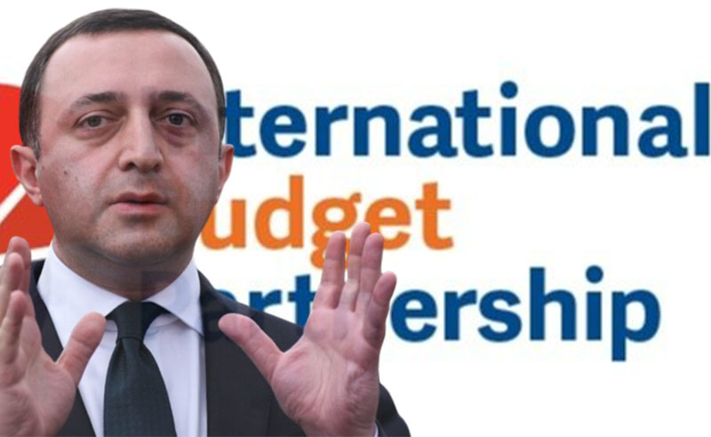 IBP ღარიბაშვილის ამხელს - იმედგაცრუებული ვართ, პრემიერმა ბიუჯეტის ინდექსის შედეგები არასწორად გამოიყენა