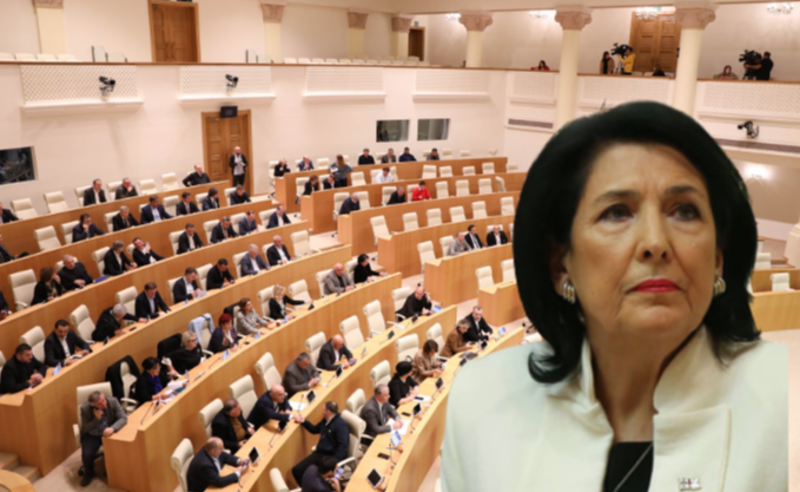 პრეზიდენტის საკონტროლო გასროლა - ზურაბიშვილმა "ოცნება" ამხილა