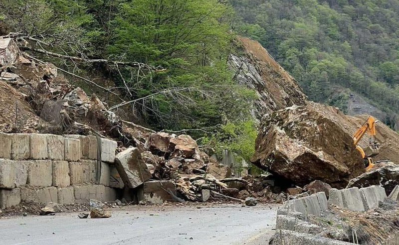 რიკოთზე ვითარება საგანგაშოა - ადგილზე მეწყრული პროცესები გრძელდება 