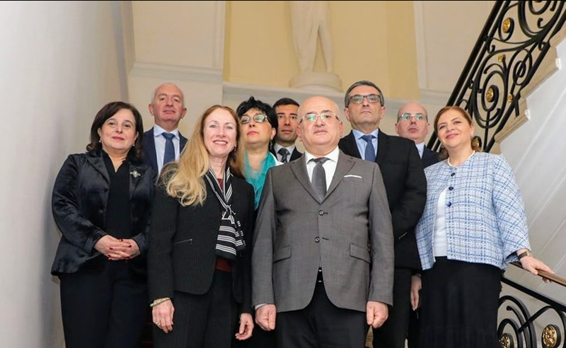 "საქართველოს მომავალი დიდწილად მოსამართლეების ხელშია" - დეგნანი საკონსტიტუციოს მოსამართლეებს შეხვდა