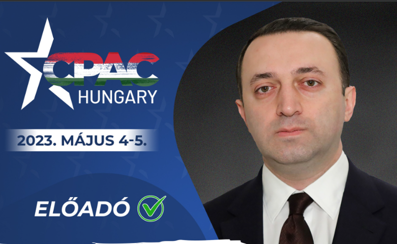 ღარიბაშვილი უნგრეთში დაგეგმილ კონსერვატორთა საერთაშორისო კონფერენციის სპიკერებს შორისაა