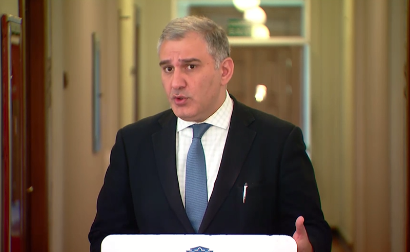 "ყველა კონსტიტუციური ხერხით დავუპირისპირდებით" - სარჯველაძე საგამოძიებო კომისიის შექმნაზე