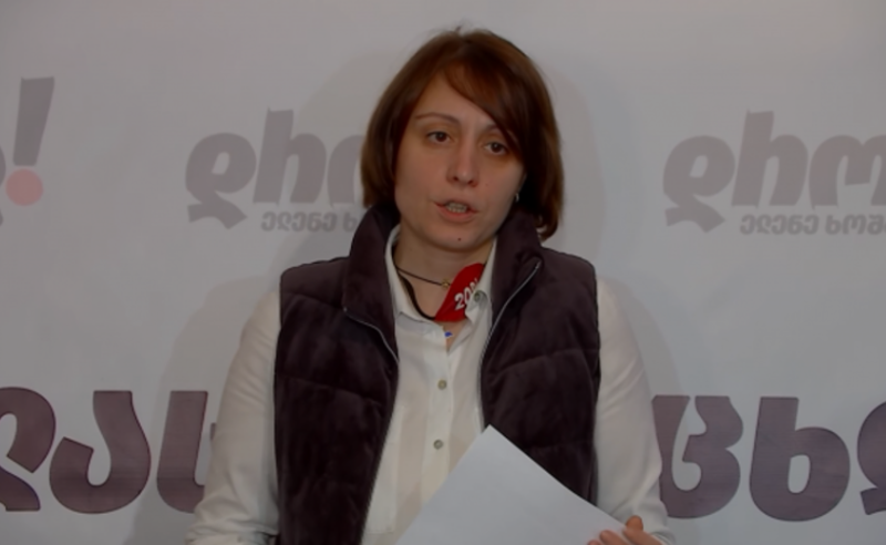 "თბილისის მერიამ რუსული ვაგონები იყიდა" - ელენე ხოშტარია კალაძის დასანქცირებას ითხოვს