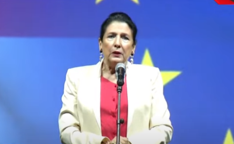 ევროპა არის მშვიდობა, რაც არ უნდა ვიღაცეები ფრონტებზე ლაპარაკობდნენ - პრეზიდენტი