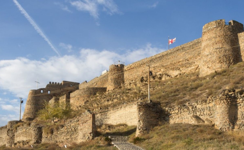 გორის ციხიდან რუსი ტურისტი გადმოვარდა