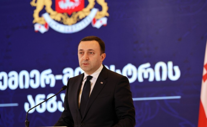 "მეორე ფრონტის ნახვა უნდათ საქართველოში" - ღარიბაშვილმა უკრიანაზე იერიში უკვე საერთაშორისო ტრიბუნიდან მიიტანა
