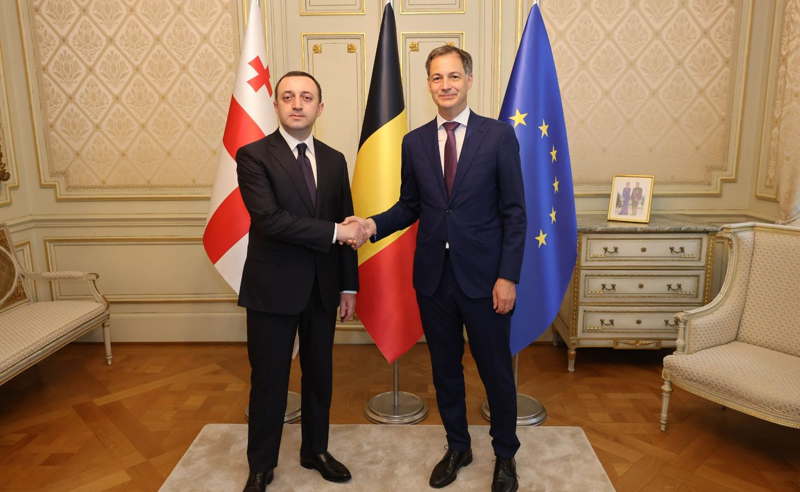 12 რეკომენდაცია თითქმის შესრულებულია - რა უთხრა ღარიბაშვილმა ბელგიის პრემიერ-მინისტრს
