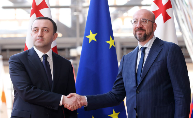 რა გზავნილით ჩავიდა პრემიერი ბრიუსელში - მთავრობის ადმინისტრაცია შარლ მიშელთან შეხვედრის დეტალებზე