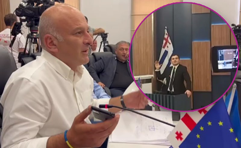 იქეიფა თუ არა თორნიკე რიჟვაძემ რუს ოფიცრებთან ერთად - აჭარის მთავრობის მეთაურს რუსული სიმღერა ჩაურთეს