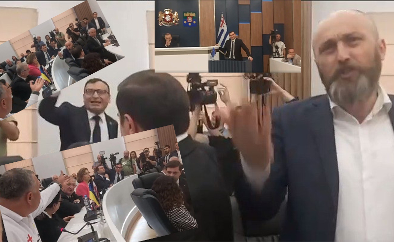 „ბიუჯეტის ვირთხა“, „ლავროვის დამცველი“, - ჩხუბი, გინება და საგნების სროლა აჭარის უმაღლეს საბჭოში