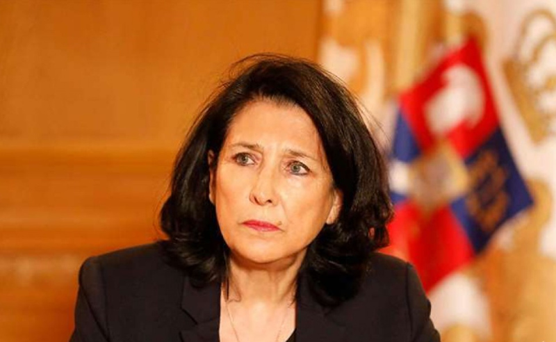 დღეს საქართველოში გამოხატვისა და შეკრების თავისუფლების უფლება დაირღვა - პრეზიდენტი