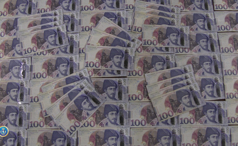 რუსეთისა და ბელარუსის მოქალაქეებმა 507 646,96 ლარის ოდენობის არადეკლარირებული თანხის შემოტანა სცადეს - შემოსავლები