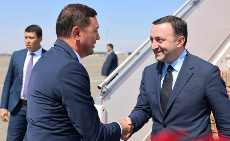 ჩინეთის შემდეგ, ღარიბაშვილი ყაზახეთის რესპუბლიკაში ჩავიდა