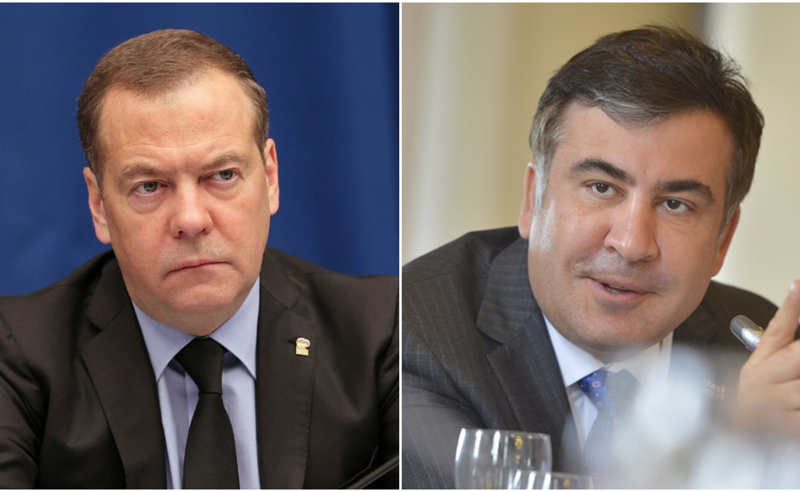 "ის გაბერილი თვითშეფასების მქონე ადამიანია" - მედვედევისთვის სააკაშვილი პოლიტიკური გვამია