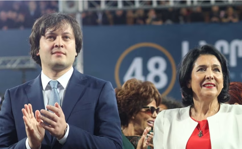 პრეზიდენტი პირდაპირ ლობირებს კანდიდატის სტატუსის წინააღმდეგ - "ქართული ოცნება"