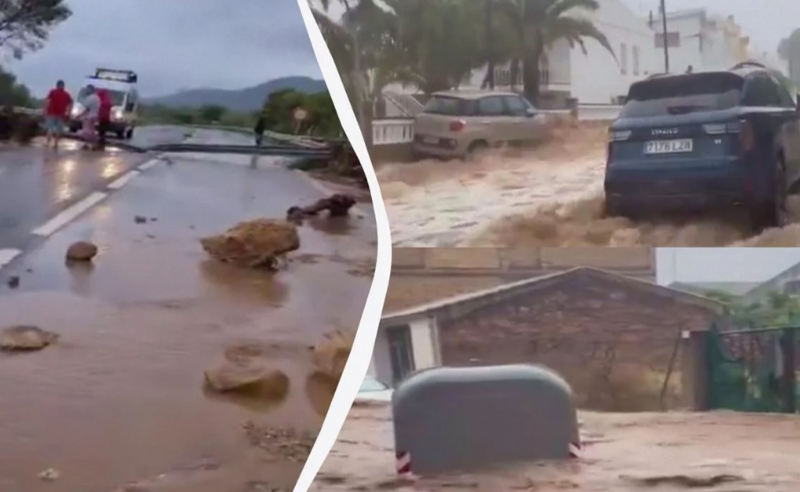 ესპანეთში გადაუღებელმა წვიმებმა პრობლემები შექმნა - მოსახლეობას სახლებში დარჩენისკენ მოუწოდებენ