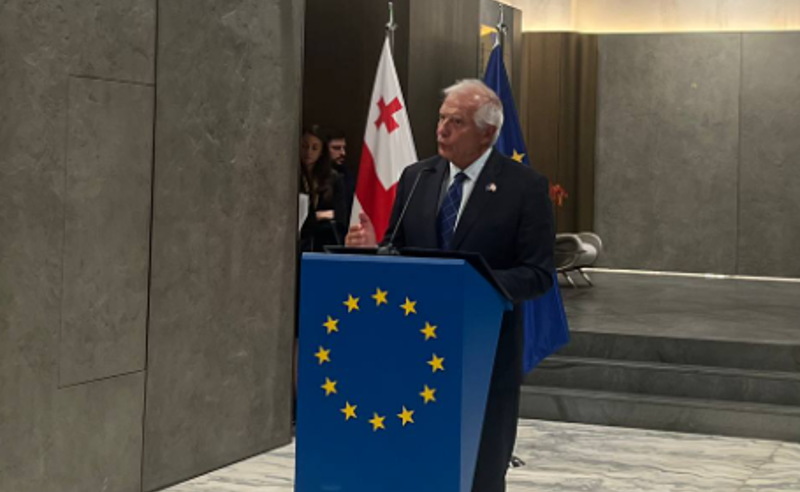 "ბევრია გასაკეთებელი - ევროკავშირი მზად არის დაუჭიროს მხარი საქართველოს" - ბორელის პირველი კომენტარი  