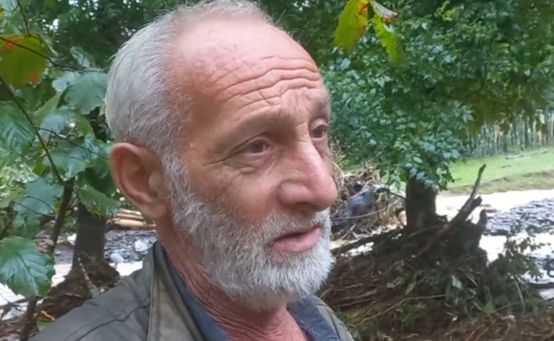 "ყველა წყალდიდობაზე ზარალს ვნახულობ, მთავრობისგან ნული ყურადღება" - გურია სტიქიას ებრძვის