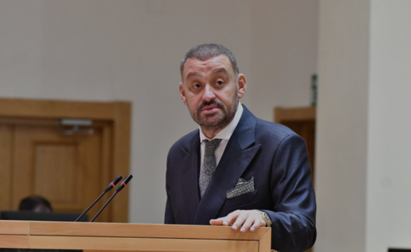 "მე ვთქვი შემდეგი..."- ოდიშარია განცხადებას განმარტავს და მედიას საყვედურობს