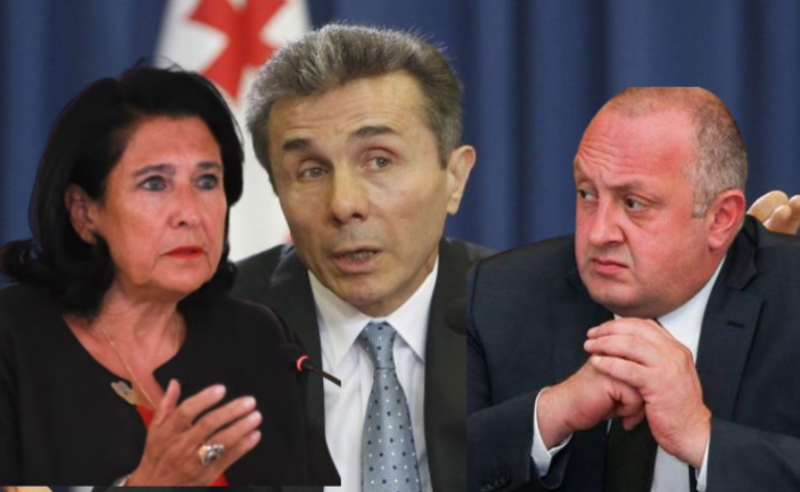 შუშის სასახლის პოლიტიკური ინტრიგები - ივანიშვილი პრეზიდენტების გადაყენების მცდელობაშია მხილებული