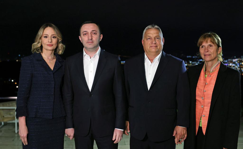 ორბანის ვიზიტი საქართველოში - უნგრეთის პრემიერი ოპოზიციასთან შეხვედრას არ განიხილავს