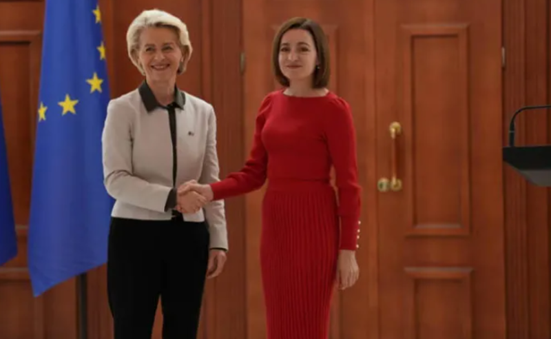 შთაბეჭდილების ქვეშ ვარ მოლდოვას წინსვლის სურვილით, გამორჩეულ პროგრესს აჩვენებთ - ურსულა ფონ დერ ლაიენი
