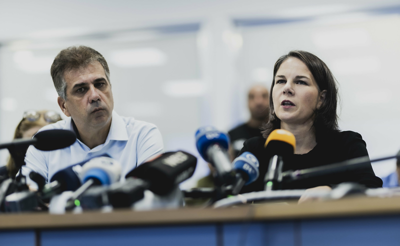 გერმანიის საგარეო საქმეთა მინისტრი "ჰამასს" მძევლების გათავისუფლებისკენ მოუწოდებს