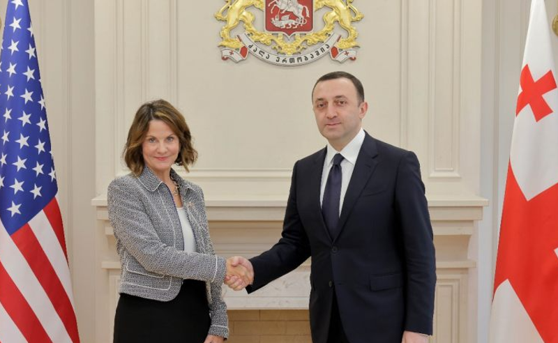 პრემიერი აშშ-ის ახალ ელჩს შეხვდა - რაზე ისაუბრეს ღარიბაშვილმა და დანიგენმა